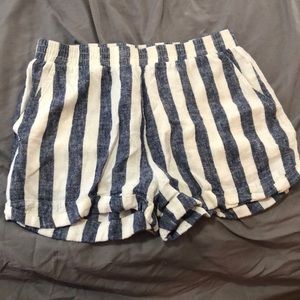 Blue and White Shorts!